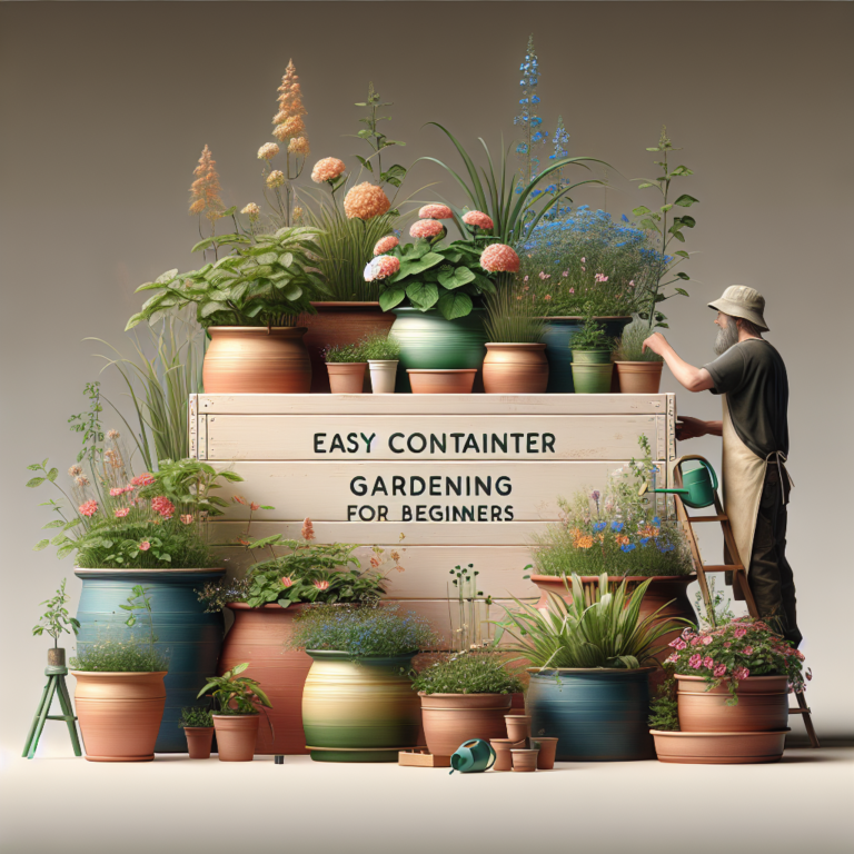 Easy Container Gardening Made Simple: Beginner-Friendly Tips and Tricks ...