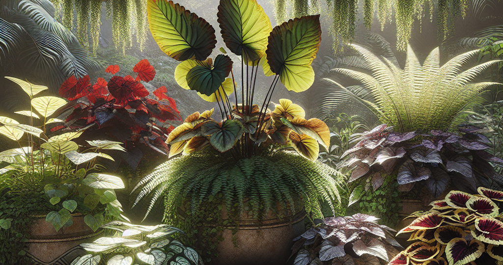 SHADE-LOVING PLANTS FOR CONTAINERS