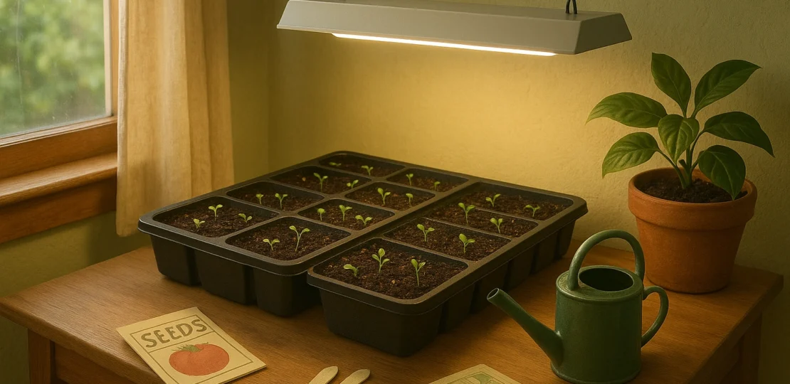 Starting seeds indoors