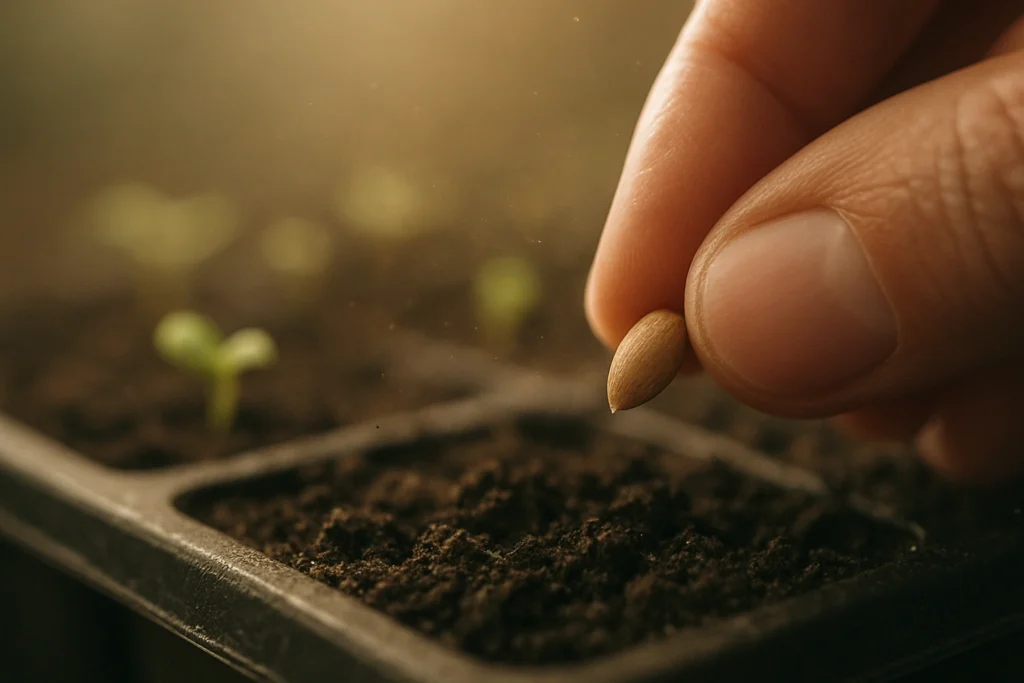 planting seeds at the right time